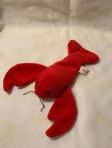 Lobster-Pinchers Ty Beanie Baby Plush B-day June 19 1993 Retired T-13 - £5.38 GBP