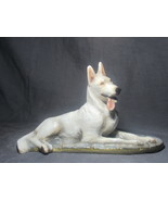 Ron Hevener White Shepherd Dog Figurine - $1,900.68 MXN