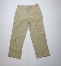 Vtg 90s Ralph Lauren Mens 34x32 Buckle Back Button Fly Wide Leg Corduroy... - $3,235.71 MXN