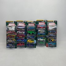 Vintage 2003 Maisto Marvel 1:64 Complete Series 2 Car Collection Packs #1-5 - £52.28 GBP