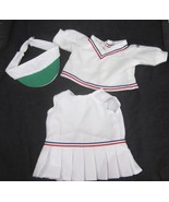 Vintage Cabbage Patch Kids White Tennis Outfit Shirt Dress Hat Set 3 Pie... - £14.07 GBP