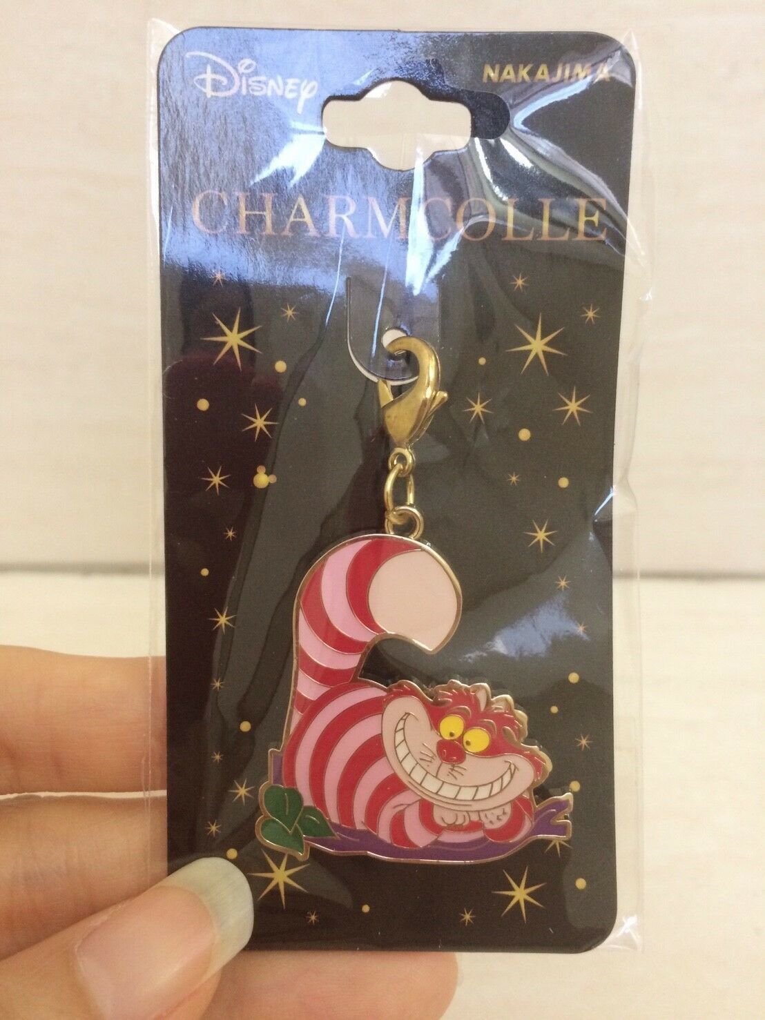 Disney Cheshire Cat Charm, Pendant. Alice in Wonderland Theme. pretty and RARE - $19.99