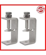 304 Stainless Steel C Clamps - 65mm Adjustable Jaw for Versatile Use - $39.93 CAD