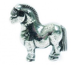 Norway Pewter Fjord Horse Figure, NEW - $28.95