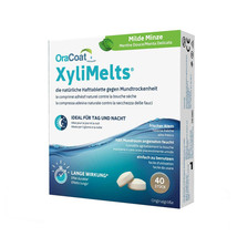 ORACOAT XyliMelts Adhesive Tablets mild mint 40 pieces - $130.08 CAD