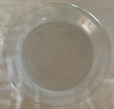 VTG Fire King Glass Pie Plate Philbe Sapphire Blue Ovenware Anchor Hocki... - $9.90