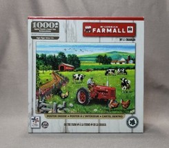 McCormick Farmall 1000 Piece Jigsaw Puzzle &quot;On The Farm&quot; by Artist J Cha... - $16.82