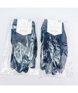 Tavi Noir Training Grip Full Finger Gloves Ebony Black M Womens Lot of 2... - $31.88