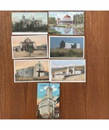 Lot x7 Virgin Vintage Postcards - Churches and Standard Oil Bldg - £19.54 GBP