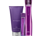 Mithyka by L&#39;bel Set Women Perfume 1.7oz Body Lotion 5.4 oz .33oz Mini P... - £43.09 GBP