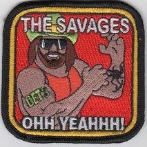 3&quot; Navy Usn HSC-28 DET-3 Savagee Randy Macho Man Embroidered Jacket Patch - £27.56 GBP