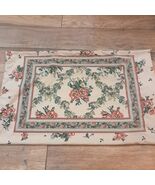 VINTAGE LOUIS NICHOLE STANDARD PILLOWCASE DUBONNET  TUSCAN FLORAL poppy Tan - $222.87 MXN