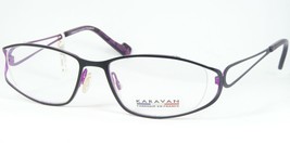 Karavan KA3033 Np F3 Black /PURPLE Eyeglasses Glasses Frame 52-17-135mm France - £93.45 GBP