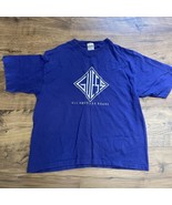 VTG 90s Guess Jeans Embroidered Logo TShirt Adult Medium Purple USA Tag ... - $409.53 MXN