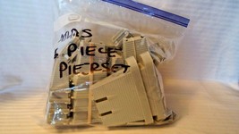 HO Scale Atlas 24 Piece Pier Set, Gray #80 Vintage - $28.50