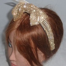 NWT FOREVER21 Sparkling Rhinestones Women HEADBAND WITH Bow Accent - £11.84 GBP