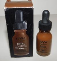 NYX Total Control Pro Drop Foundation Cocoa 0.43fl OZ New - £13.58 GBP