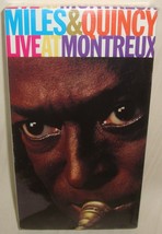 Miles Davis &amp; Quincy Jones ‎ Live At Montreux VHS NEW &amp; SEALED - $19.79