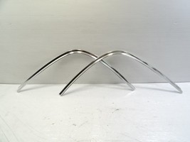 83 Mercedes R107 380SL trim set, for convertible top boot surround, chrome - $1,646.17 MXN