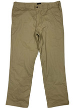Land's End Men Size 42 Beige Traditional Fit Pants Inseam 33" - $14.12