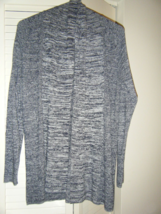 BANANA REPUBLIC NAVY WHITE OPEN FRONT SWEATER SZ MED #9035 - $13.50