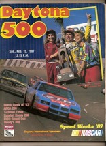 1987 Daytona 500 Race program Bill Elliott Win Nascar - £34.09 GBP