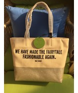 NWT/KATE SPADE/DISNEY/WE HAVE MADE THE FAIRYTALE FASHIONALBLE AGAIN/CANV... - £235.36 GBP