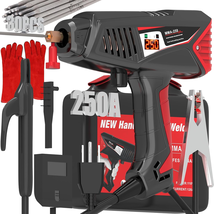 Hand Held Welder Gun 20-250A, 30 PCS Rods Portable Welding Machine, 1/16... - $132.06