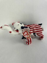 Righty 2000 Elephant Ty Beanie Baby - WITH ERRORS - Mint Condition - £47.06 GBP