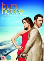 Burn Notice: Season 3 DVD (2011) Jeffrey Donovan Cert 15 4 Discs Pre-Owned Regio - £13.93 GBP