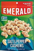 Emerald Salt & Pepper Cashews - 5 Oz. (2 Pack) - $39.99