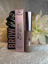 TOO FACED - TAUPE Brow Wig Brush On Hair Fluffy Brow Gel FullSize .19oz ... - $20.84 CAD