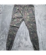 Free Planet Camo Joggers XL Drawstring Green Camouflage  - $17.99