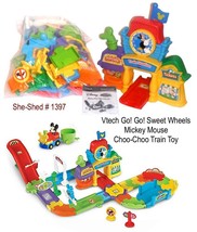 Vtech Go! Go! Smartwheels Mickey&#39;s Choo-Choo Express Toy Train Set   - £18.66 GBP