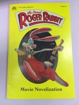 Vintage Walt Disney Collector Golden Book Who Framed Roger Rabbit 1988 - $10.57