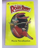 Vintage Walt Disney Collector Golden Book Who Framed Roger Rabbit 1988 - £8.29 GBP