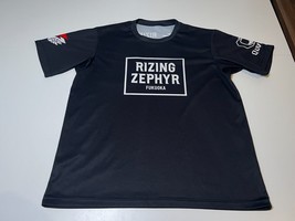 Rizing Zephyr Fukuoka Japanese Basketball League Black Team-Issued Shirt... - £7.06 GBP