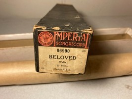 Vtg Imperial 06900 Beloved Waltz Berlin Piano Roll - £7.80 GBP