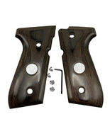 Beretta Grip 92/96 Series Full Size 92FS/92F Engrave Wood Grips W/Screw ... - $39.59