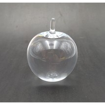 Cartier Apple Shaped Glass Paper weight Signed  - $93.49