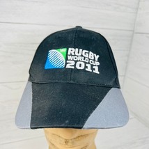 Rugby World Cup 2011 New Zealand Baseball Hat Cap Rugby Originals Black Gray - £27.93 GBP