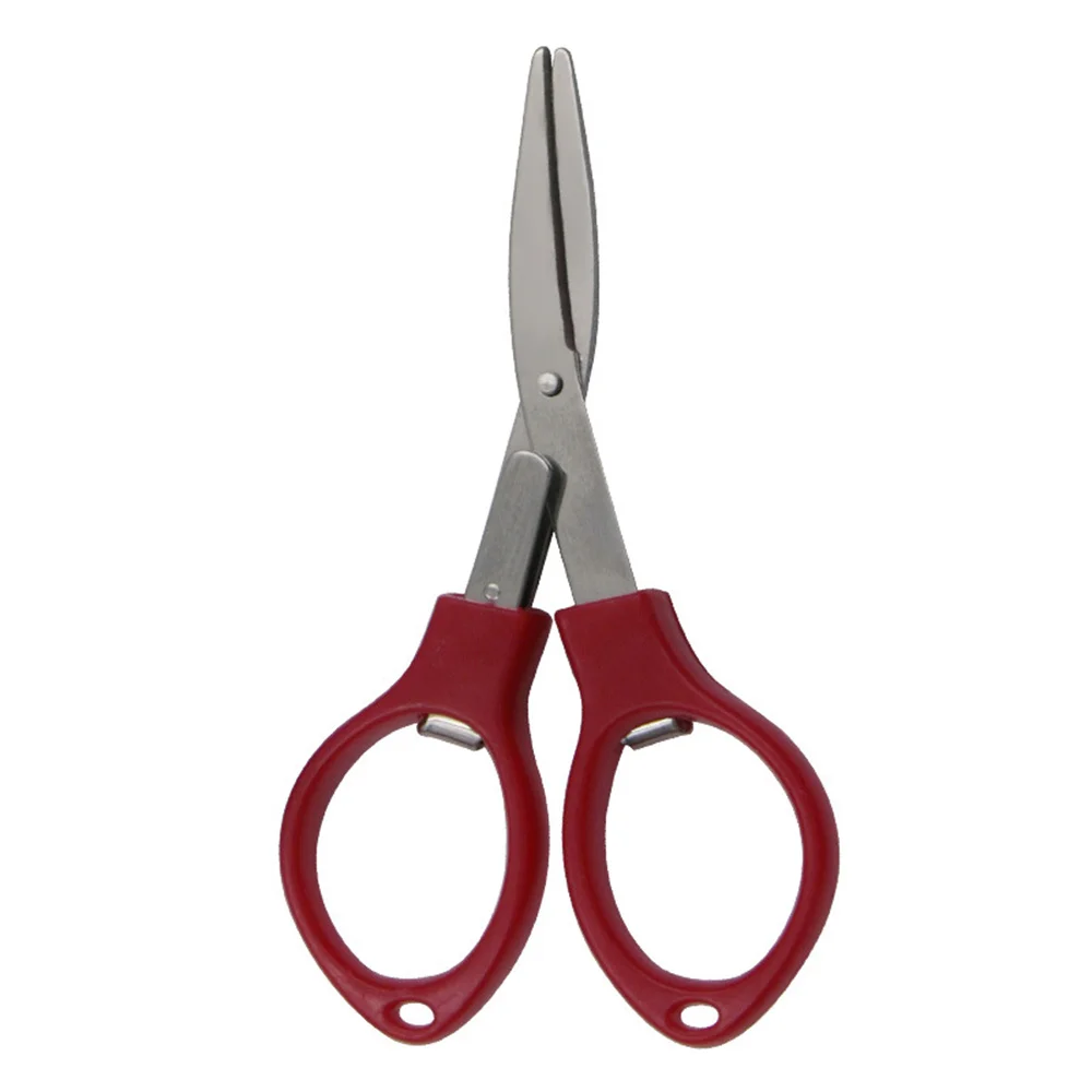 Primary image for Small Scissors Portable Folding Storage Scissors Durable Sharp Blade Sewing Prod