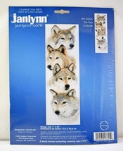 Janlynn The Pack Wolves Counted Cross Stitch Kit #013-0325 - New, Sealed - £22.38 GBP