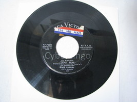 Teddy Bear Loving You Elvis Presley 45 rpm Record 1957 Vintage - £15.90 GBP