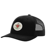 Pi Kappa Alpha - Leather Patch Richardson 112 Snapback Hat (3D Embroidered) - $35.95