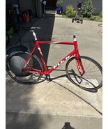 Fuji Roubaix 2011 1.0 Road Bike Red Aluminum Frame Bicycle L/XL - €126,66 EUR