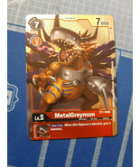 Digimon Card Game Official Tournament pack vol.2 MetalGreymon ST1-9 - $79.20