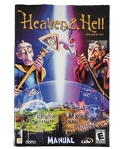 Heaven &amp; Hell ... Live and Let Die!  PC Game - Manual ONLY (no game) - RARE - $9.86