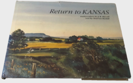Signed Return Kansas 1st Printing Watercolors J.R. Hamil Sharon Vintage 80s Book - £38.71 GBP