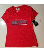 Boston Red Sox  V-Neck T-Shirt Women&#39;s Size M NWT  - £15.72 GBP